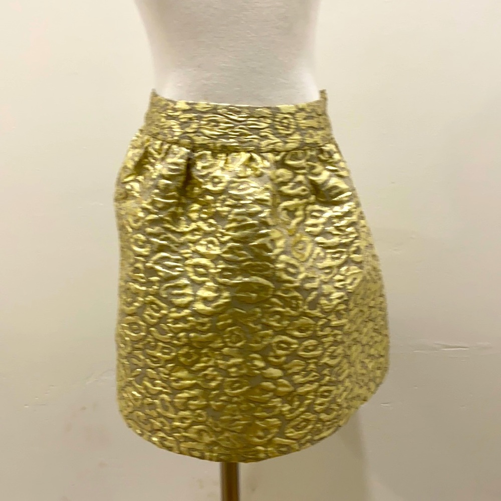 Adorable gold formal skirt